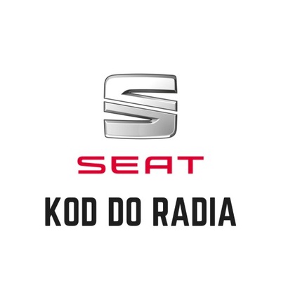 CÓDIGO PARA RADIO ROZKODOWANIE SEAT IBIZA LEON TOLEPARA  