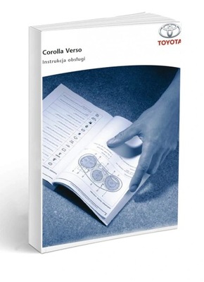 TOYOTA COROLLA VERSO 2004-09+RADIO MANUAL OBSL  