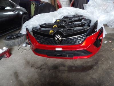 Бампер перед передній tennp 4 pdc камера renault clio 5 v lift фото №1