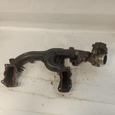 Audi дросельна заслінка + колектор впускний  + труба 4e0145950d 059145997c 059145762b фото №1