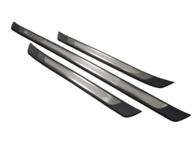 Vw passat b7 накладки пороговые 3ae071303 фото №1