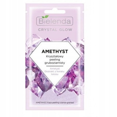 BIELENDA CRYSTAL GLOW AMETHYST KRYSZTAŁOWY PEELING