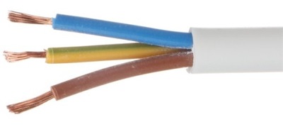 PRZEWÓD OMY 3x1 (H03VV-F) LINKA 3x1,0 NA METRY