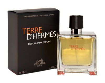 HERMES Terre D'Hermes Pure Perfume EDP 75ML