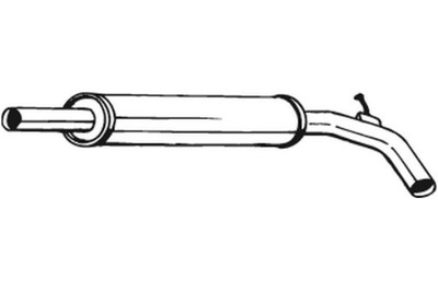 BOSAL ГЛУШИТЕЛЬ СИСТЕМЫ ВЫПУСКНОГО ЦЕНТРАЛЬНЫЙ VW POLO POLO 3 1.4D-1.9D фото