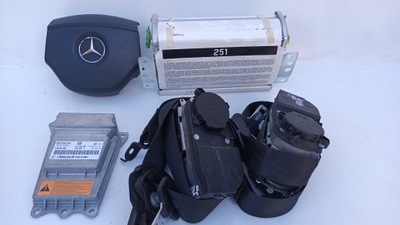 MERCEDES ML W164 ПОДУШКИ POW КОМПЛЕКТ НАТЯГУВАЧІ