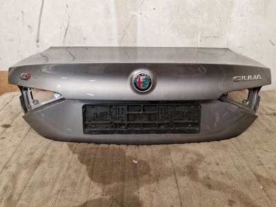 Alfa romeo giulia veloce задняя крышка багажника 318 камера фото №1