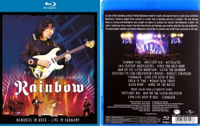 RITCHIE BLACKMORE'S RAINBOW MEMORIES IN ROCK LIVE IN GERMANY BLU-RAY FOLIA