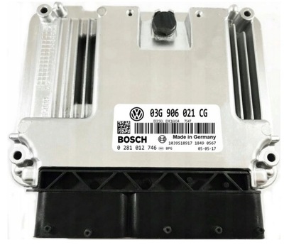 КОМП'ЮТЕР ECU VW 0281012746 03G906021CG IMMO OFF