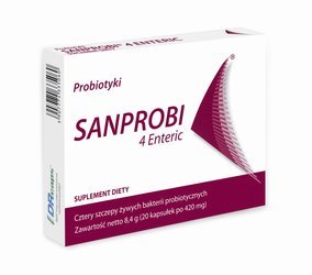 SANPROBI 4 ENTERIC 20KAPSUŁEK