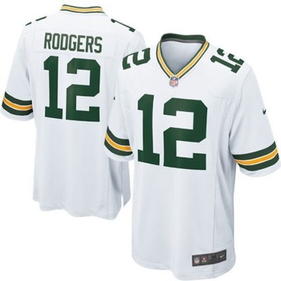 Koszulka piłkarska nr 12 Aaron Rodgers Top Legend Jersey Sport Tee unisex, S