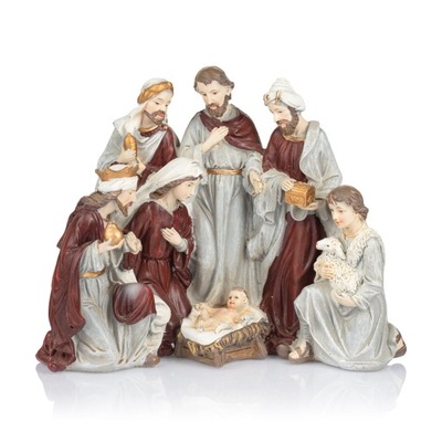 SZOPKA figurka Świętej Rodziny Trzech Króli Pasterz PREZENT na święta