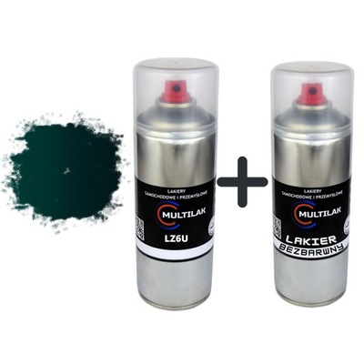 COLOR SPRAY AUDI LZ6U + COLOR KLAR  