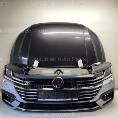 Vw arteon r-line przed lift kompletny pas бампер перед капот лампы крыло фото №1