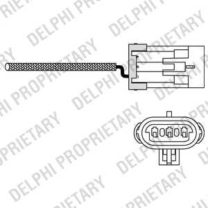 ЗОНД ЛЯМБДА DELPHI ES10988-12B1 ES1098812B1