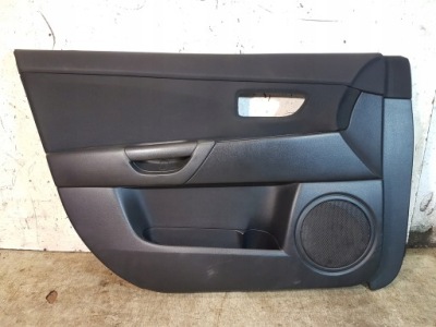 Обшивка обивка дверь левый перед mazda 3 i bk фото №1