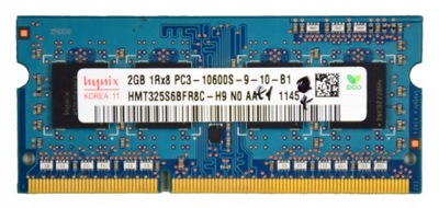 PAMIĘĆ RAM HYNIX HMT325S6BFR8C DDR3 4GB 2X2GB