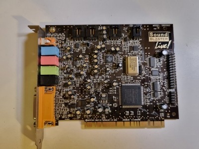 Karta dźwiękowa / muzyczna Creative Sound Blaster Live! SB0060 PCI