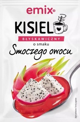 Emix Kisiel Błyskawiczny o smaku smoczego owocu 35 g