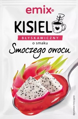 Kisiel błyskawiczny o smaku Smoczego Owocu 30g