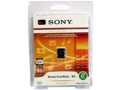 KARTA PAMIĘCI SONY MEMORY STICK MICRO M2 2GB