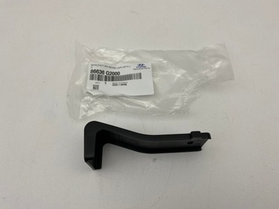 Hyundai ioniq левая кронштейн бампера задняя 17- фото №1