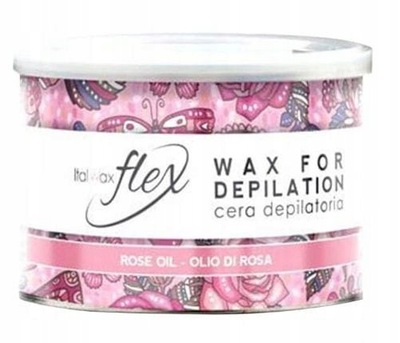 WOSK W PUSZCE do depilacji ItalWax FLEX 400ml ROSE