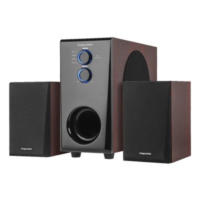 Głośniki aktywne kolumny 2.1 SUBWOOFER KrugerMatz Spirit Bluetooth AUX RCA