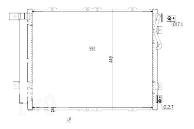 ABAKUS CONDENSADOR DE ACONDICIONADOR SORENTO 02-  