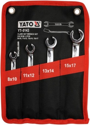 YATO YT-0143 LLAVES RECTOS POLOTWARTE, PLASKIE, 8  