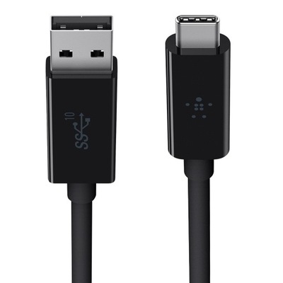 BELKIN KABEL USB-C - USB-A 3.1, 1M, CZARNY