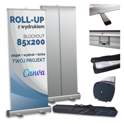 ROLL-UP 85x200 ROLLUP REKLAMA BLOCKOUT