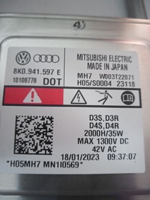 BALASTO AUDI VW OE 8K0941597E 