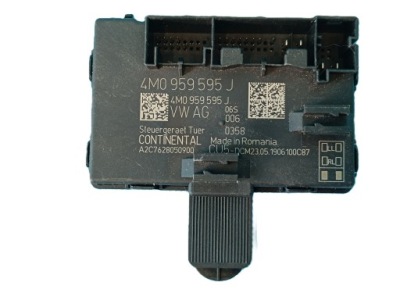 Audi q8 e-tron 55 quattro 300kw 2019 r модуль двері правий задня 4m0959595j фото №1