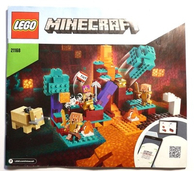 LEGO INSTRUKCJA MINECRAFT 21168 Spaczony las