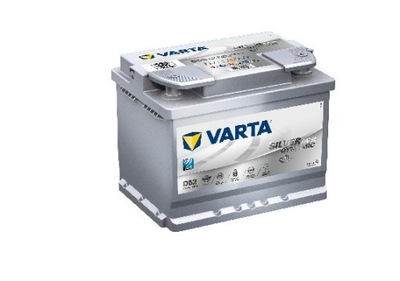 VARTA BATTERY 12V 60AH/680A L- 242X175X190 SILVER DYNAMIC AGM  