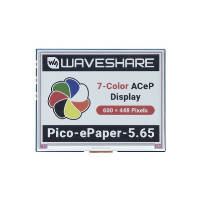 E-Paper E-Ink 5,65'' 600×448px SPI - wyświetlacz