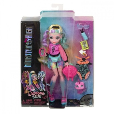 MATTEL Lalka Monster High Lagoona Blue