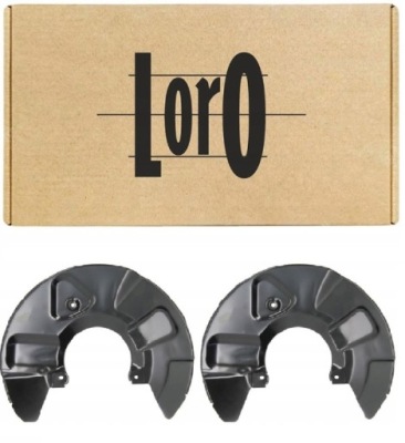 Защита диск тормозных перед левая+ правая do toyota avensis t27 verso r2 фото №1