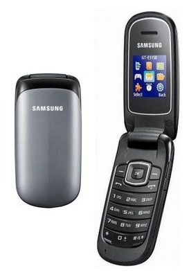 SAMSUNG E1150 TELEFON DLA SENIORA Z KLAPKĄ SENIOR FON PROSTY MODEL