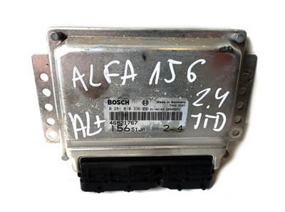 Бортовой компьютер alfa romeo 156 2.4 jtd 0281010336 фото №1