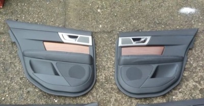 Jaguar xf 07-16 обивка обшивка дверь задняя l/r фото №1