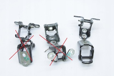 Renault megane iv петли дверь правый задняя góra+ dół фото №1