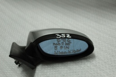 352 зеркало правое 5pin titansilber bmw e92 фото №1