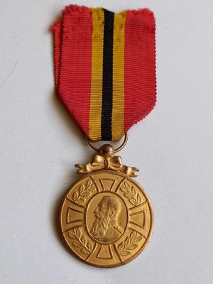 Medal Leopolda II 1865 - 1909 - Belgia