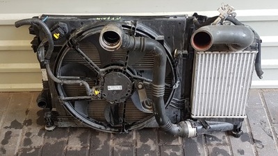 Nissan qashqai j11 радиатор kpl фото №1
