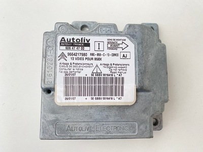 Модуль датчик подушка безпеки citroen c4 picasso 606474700 фото №1