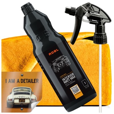 ADBL Interior Matt Max 1L Dressing Do Plastików Kokpit Zabezpieczenie