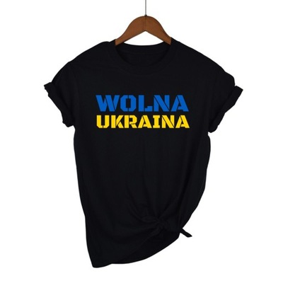 Koszulka UKRAINA Wolna Ukraina STOP PUTIN War- XXL