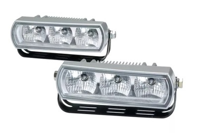 SET LIGHT FOR DRIVER DAYTIME 12/24V LED HELLA 2PT009 496-801 HELLA  